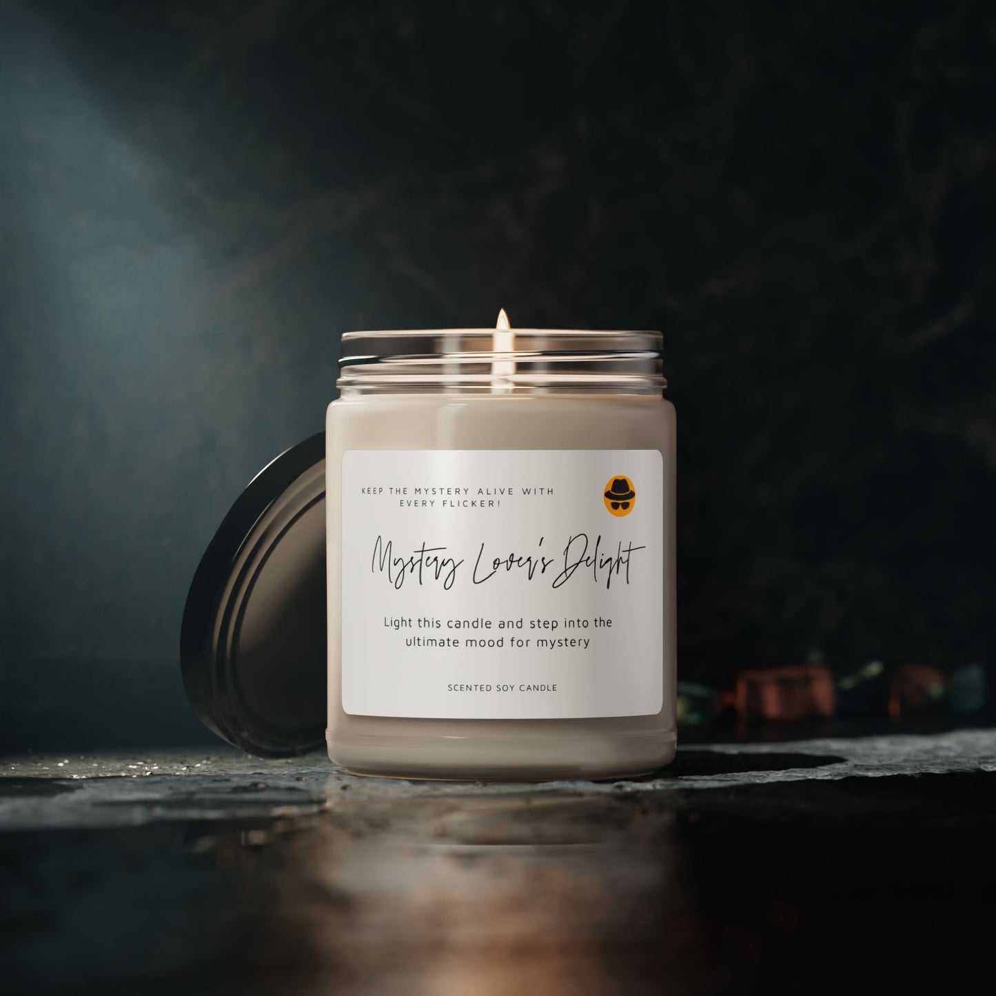 "Mystery Lover's Delight" Scented Candle