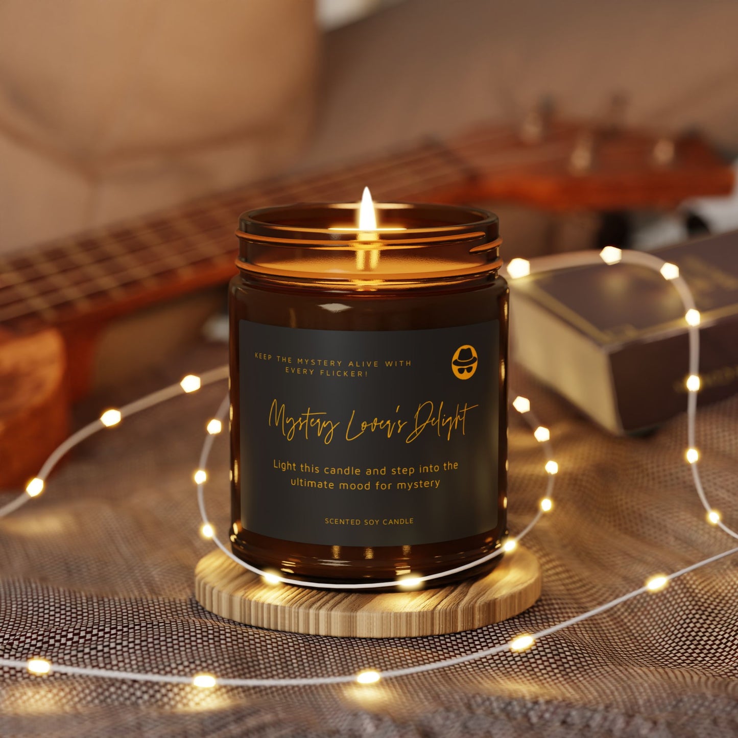 "Mystery Lover's Delight" Scented Candle