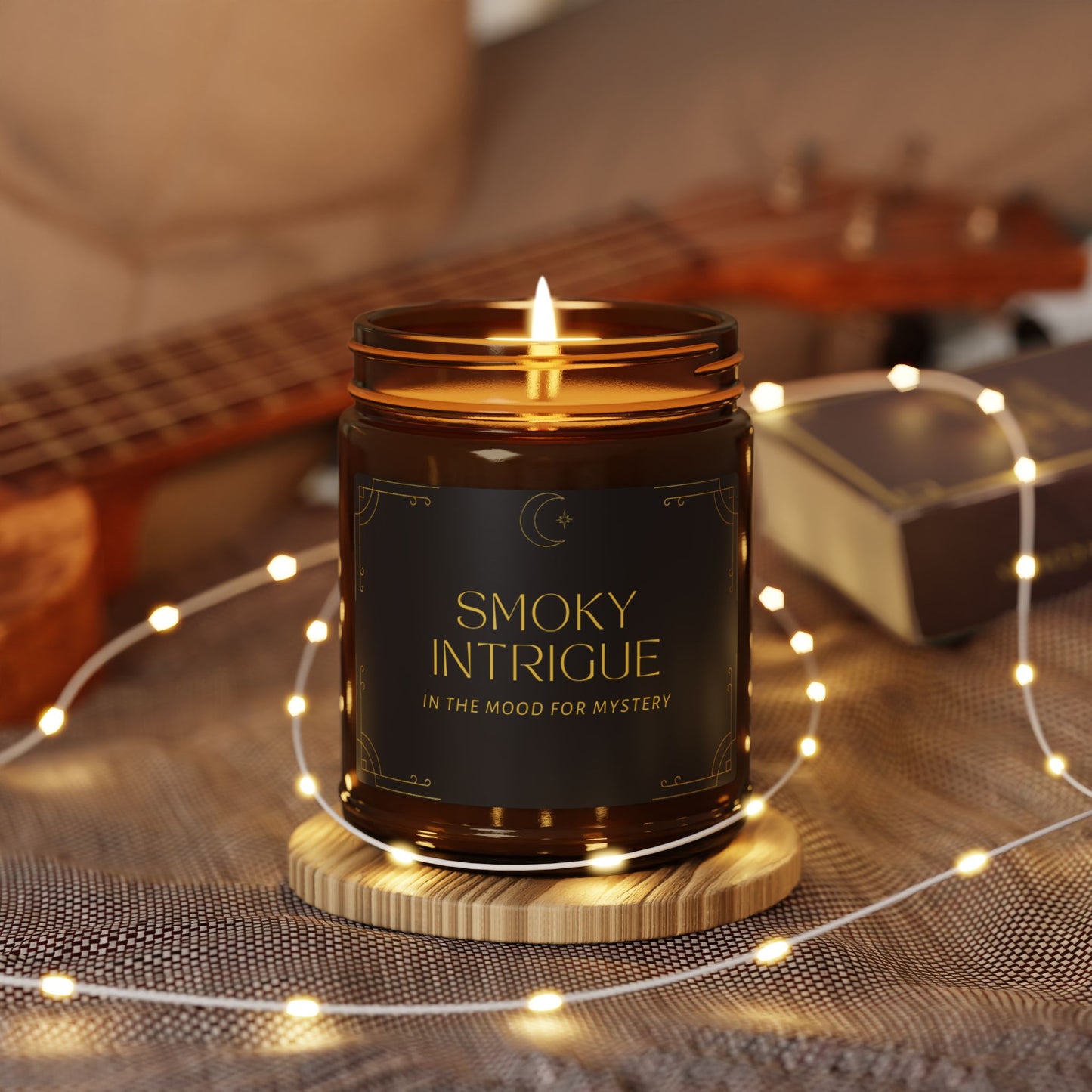 "Smoky Intrigue" Scented Candle