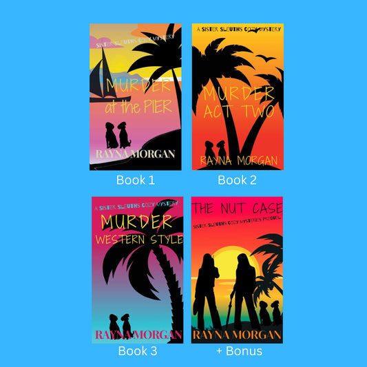 SISTER SLEUTHS MYSTERIES BOOKS 1 - 3 + BONUS PREQUEL NOVELLA (EBOOK BUNDLE)